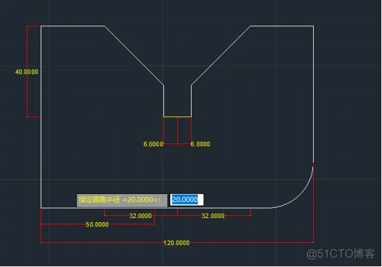 AutoCAD 画图100例--001例_圆角_06